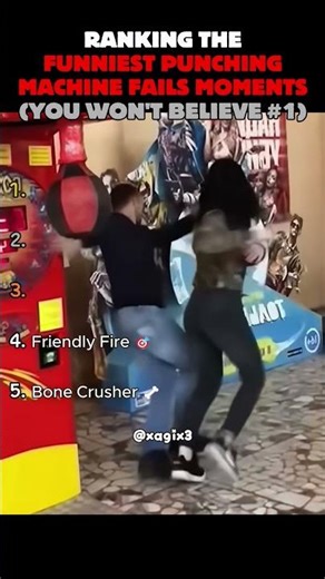 Ranking The Funniest Punching Machine Moments 😂