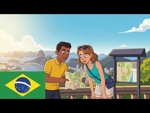 Brazilian Portuguese for Beginners: Simple Conversations | A1-A2 | Understand Natives Faster