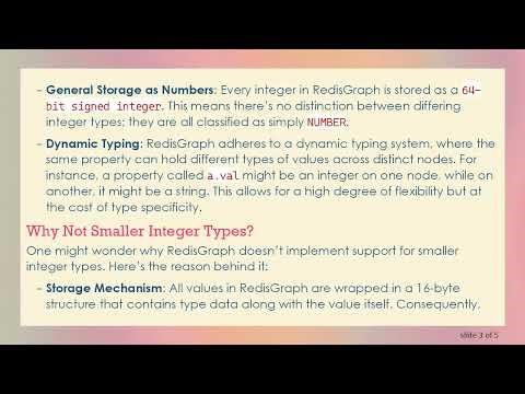 Understanding Integer Types in RedisGraph: Max Value and Specifications