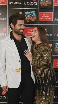 Deepika Singh With Husband Rohit Raj Goyal At Pati Patni Aur Panga S2 Launch Party