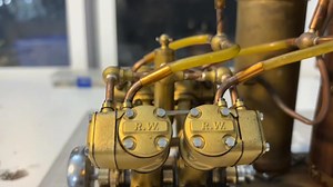 Unleash Mechanical Power: RW-V4 Mini 4-Cylinder Steam Engine Model with Boiler-EngineDIY Engine Here: https://bit.ly/4klwHUK #engine #steamengine #enginediy #v4 #hobby #diyproject | Enginediy.com