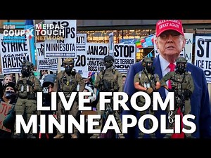 LIVE GENERAL STRIKE March Against ICE in -10 DEGREES | LIVE From Minneapolis