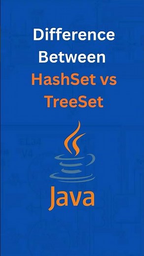 Difference Between HashSet vs TreeSet in Java