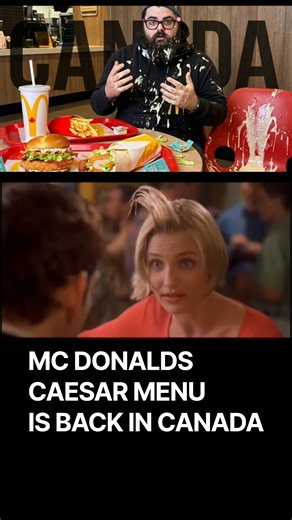 Welcome Back McDonald's Canada Caesar menu #McDonalds #shorts