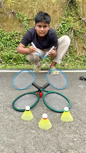 Only $299 4Ta jaspo Heavy Aluminium Badminton set unboxing 🏸