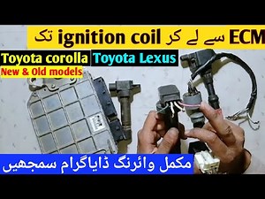 toyota 4 wire ignition coil wiring diagram | how to test toyota 4 wire ignition coils and working |