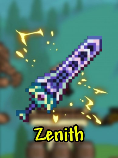 Como fazer a Zenith!! #terraria #jogos #terrariamobile #terrariabrasil #games #terrariapc #curiosidades