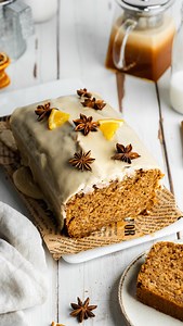 77K views · 71 reactions | Moist and fluffy vegan chai bread! Day 15 of our 24 Vegan Christmas Recipe Countdown. This easy loaf cake is infused with chai, warming chai slices and orange zest and topped with a thick tangy vanilla glaze! Comment RECIPE below and I’ll send it to your DMs! Or find it on my website addictedtodates.com. #veganbaking #egglessbaking | Addicted to Dates | Facebook