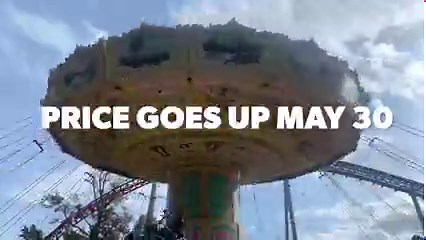 6.4K views · 61 reactions | ONLY 5 MORE DAYS to get the Summer Pass before the price goes UP on May 30!   Unlimited Cedar Point visits through Labor Day  FREE parking  Discounts on food & merchandise  https://bit.ly/3BRDtOk | Cedar Point | Facebook