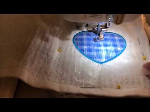 Embroidery Machine - Basic Applique With The Designs Already On Your Machine