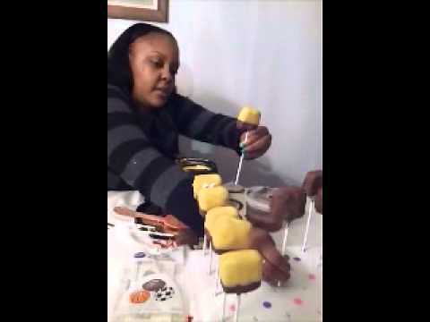 Sponge Bob Cake Pop Tutorial 3