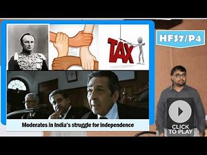 HFS7/P4: Moderates in India’s struggle for independence, Indian Councils Act 1861