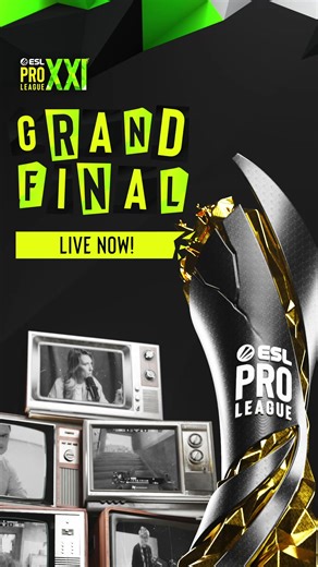 Grand Final of ESL Pro League Season 20 is live! Watch now to see who will become the Champion of Season 21 and bring home EPT Masters title as well as $170.000 cash! | ESL Counter-Strike | Facebook