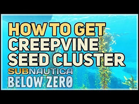 How to get Creepvine Seed Cluster Subnautica Below Zero