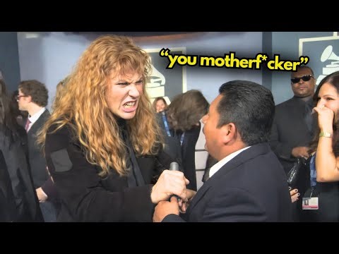 Rock Stars Finally SNAP at Horrible Interviewers