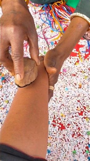 Mango spade❤️🥰😍#mehandi#temporary#tattoo#stamp#remember#childhood#memory#stamping#wooden#cutest