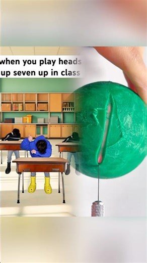 When You Play Heads Up Seven Up In Class 🤣 #shorts #relatable#acting #foryou#fypシ