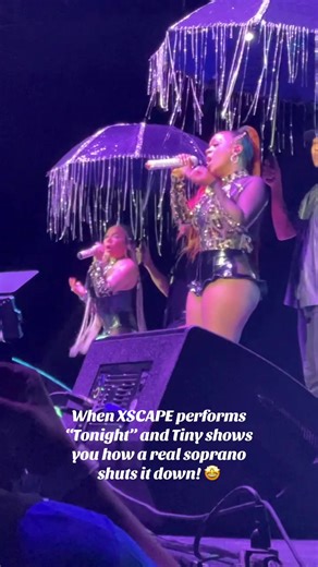 Put some respect on Tiny’s name! 🎤👑 Every time XSCAPE performs “Tonight,” she reminds us why she’s the groups secret weapon. That soprano range is elite! #xscape #fyp #foryoupage #rnbvibes #90srnb