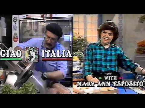 Ciao Italia 1990 Episode | Baked Tomatoes, Stuffed Mashed Potatoes | PBS Cooking Show WEAO Akron