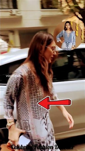 Hansika Motwani’s ₹3,000 Jee Aaya Nu Blue Marble Kurta Set 💙 Budget Fashion Queen Hansika Motwani ,