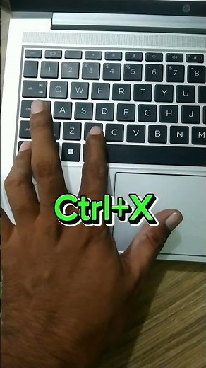 Selected File Cut shortcut key? #Ctrl+X # Cut #keyboardtips #youtubeshorts