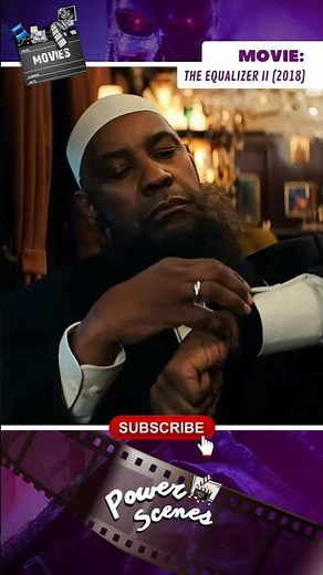 The Train Fight Scene 😮 | The Equalizer II (2018) #short