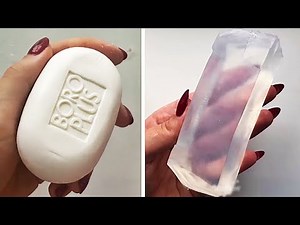 Relaxing ASMR Soap Carving | Satisfying Soap Cutting Videos #97