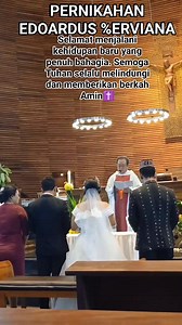 Selamat menjalani kehidupan baru yang penuh bahagia. Semoga Tuhan selalu melindungi dan memberikan berkah Amin✝️ | Alonso Apong