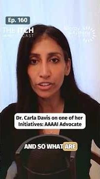 Dr. Carla Davis on one of her Initiatives: AAAAI Advocate