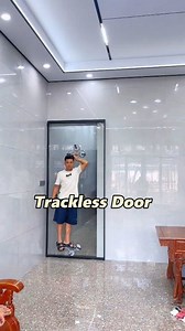 There is no need to install a door with guid track, it is simple to install, beautiful and practical. #slidingdoor #slidingdoors #door #aluminium #alloy #interiordesign #install #home #tottme #tottmetal | tottmewindoors