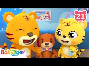 Teddy Bear + More Animals Songs & Nursery Rhymes | Educational Songs | BabyTiger