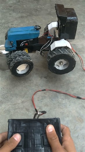 Testing of new holland tractor