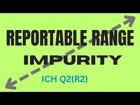 METHOD VALIDATION | REPORTABLE RANGE FOR IMPURITIES AS PER ICH Q2(R2)