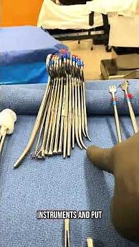 Surgery Mayo Setup #medicalshorts #medical