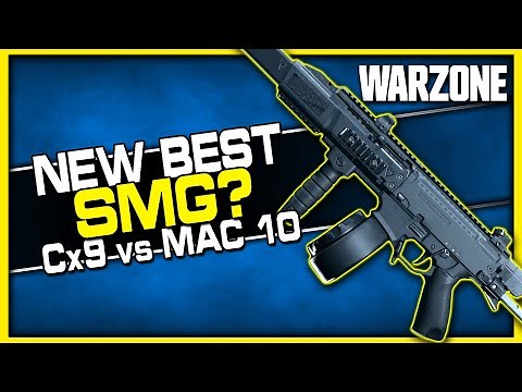 Cx9 is the BEST High Fire Rate SMG in Warzone? (Cx9 vs Mac 10)