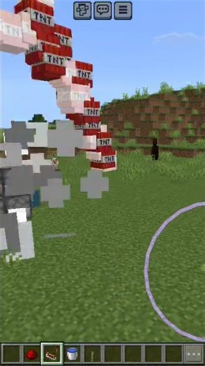 make a vira tnt canan mincraft hack #mincraftshort #divyanshgamer102
