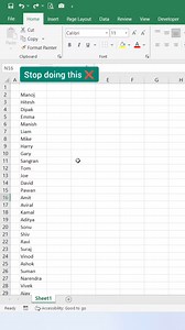 Advance Excel tricks 😉 . #Excel #exceltips #exceltutorial #finance #Accounting #explorepage | computernotion