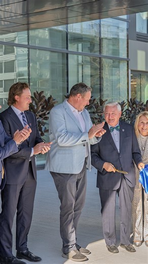 A day to celebrate new beginnings! 🎉🏡💙🎀 The ribbon-cutting ceremony officially opened Rodzik Hall, UWindsor’s newest six-storey, 452-bed student residence, made possible by the generous support of the Rodzik family and an innovative public-private partnership with Tilbury Properties. More than a place to live, it’s a lasting investment in our students and the future of our campus community. 💛 | University of Windsor