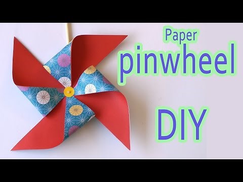 Diy crafts : Paper Pinwheel - Ana | DIY Crafts