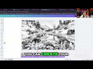 Create Stunning Snow Animations Using Canva!