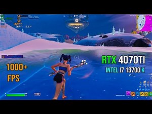 RTX 4070 ti + Intel i7 13700K | Arena | Performance Mode | Fortnite Chapter 4
