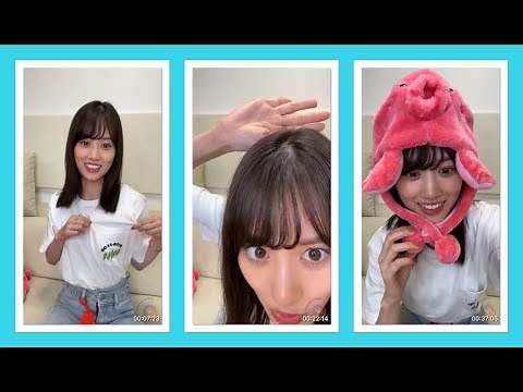 山下美月 インスタライブ ㊗️誕生日🎉 天才的なコメント返し 2023/07/26 乃木坂46 Instagram Live mizuki yamashita