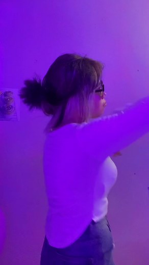 Dancing in Purple Light: Stylish Bedroom Vibes