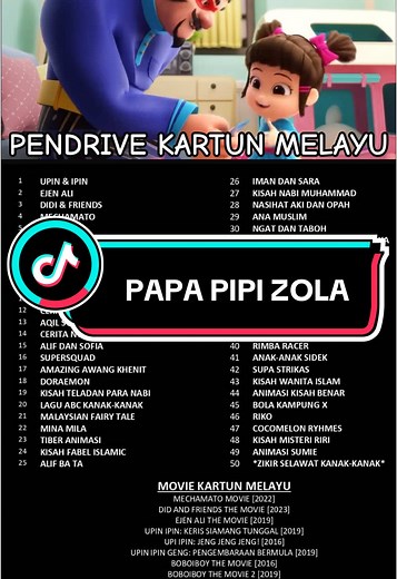 #papapipizola #kartunmelayu #pendrive #upinipin #ejenali #boboiboy #boboiboygalaxy #mechamato #trending #tiktok #viral #tiktokviral #trend #2025 #movies #kids #kidsoftiktok #human #video