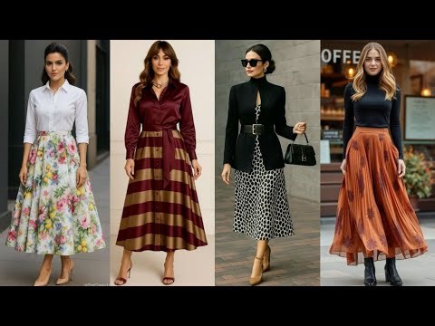 Trendy New Summer Long SKIRTS Outfit ideas For 2025|26