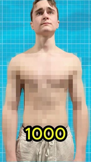 腕立て1000回チャレンジの結果 #筋トレ #ビフォーアフター