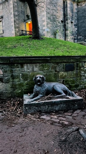 Statue of Bum, the dog, St Cuthbert’s churchyard, Edinburgh. As a symbol of their cultural connection, the two cities exchanged statues of their famous dogs. San Diego gifted Bum to Edinburgh, and Edinburgh gifted a statue of its famous dog, Greyfriars Bobby, to San Diego. Have a good Tuesday night! #edinburgh #scotland #reels #city #dog #statue #photography #love #instagram #instagood | Stella Sobola