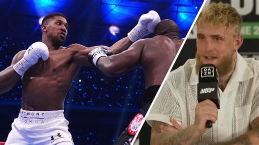 Jake Paul hints at Anthony Joshua fight