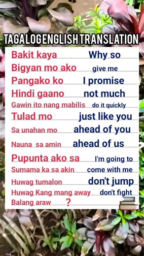 #education #educational #vocabulary #filipinolearning #TagalogEnglish #studentlife #FilipinoLanguage #basicenglish | Learning Tagalog English Translation