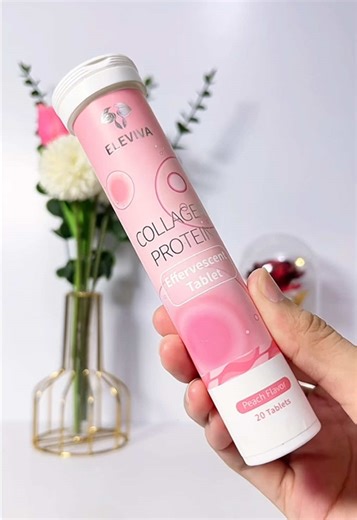 Unboxing Eleviva Collagen Protein Tablets